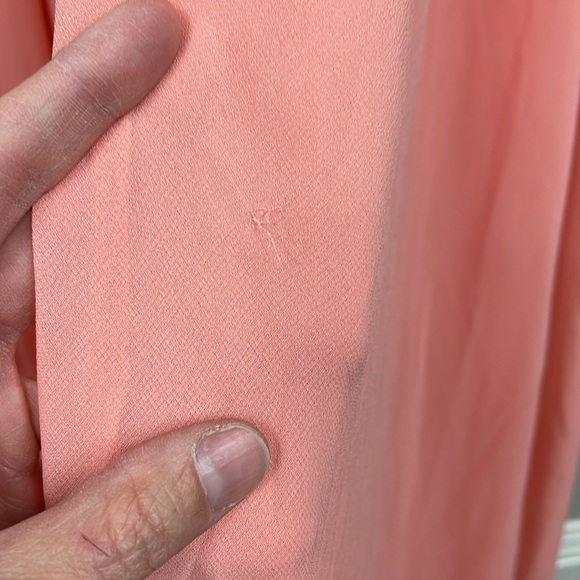 New Meghan Los Angeles Enchanted Garden Maxi Dress Orange Blush Sz S - Picture 13 of 14